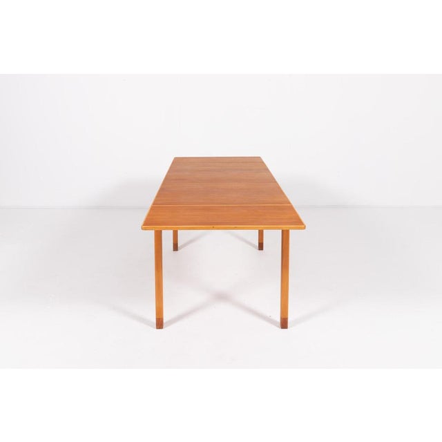 Mid-Century Extendable Dining Table by David Rosen for Nordiska Kompaniet, Sweden, 1950s For Sale - Image 10 of 14