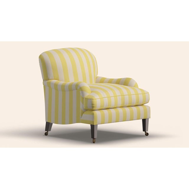 Contemporary Citron Sofia Lounge Chair by Ceraudo For Sale - Image 3 of 11