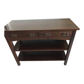 1920s Stickley Console Table For Sale