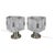 Glass Table Lamps attributed to Kamenicky Senov, Czechoslovakia, 1970s, Set of 2 For Sale - Image 12 of 12