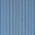 Sample - Schumacher Antique Ticking Stripe Fabric in Indigo For Sale