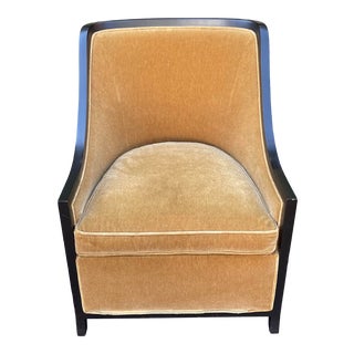 Magni Home Collection Astair Mohair Club or Lounge Chair For Sale