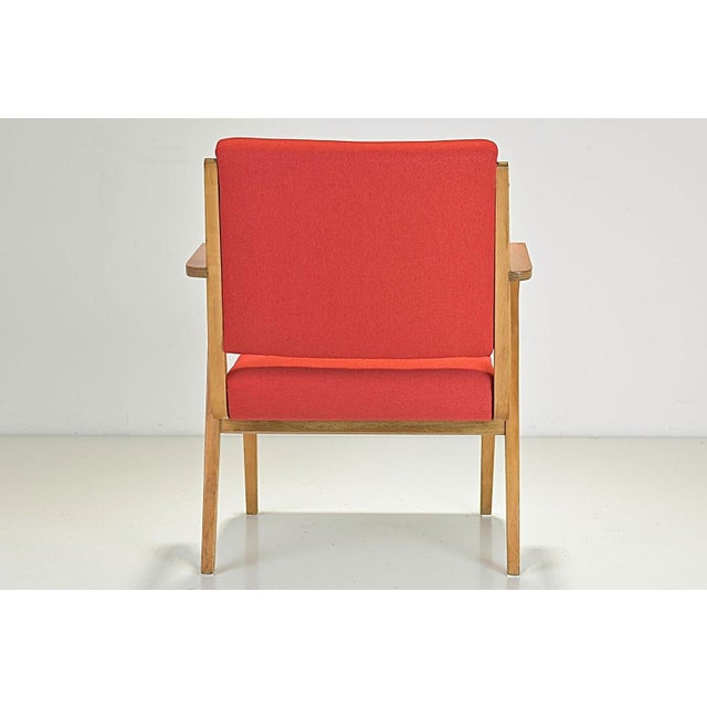 Armchair by Selman Selmanagić for VEB Deutsche Werkstätten Hellerau, Germany, 1957 For Sale - Image 11 of 15