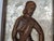 Wood Pair Mid-Century Modern Hand-Carved Wood Figural Relief Wall Panels on Shimmering Capiz Shell Grounds For Sale - Image 7 of 18