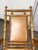 Wood Antique Victorian Wood + Leather Rocking Chair For Sale - Image 7 of 12