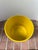Ceramic 1970s Italian Yellow Glazed Terracotta Planter / Cachepot With Floral Motif For Sale - Image 7 of 7