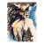 Spirit With Horns - Abstracted Figurative Composition in Acrylic on Paper by Michael William Eggleston For Sale