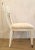 Caracole Caracole Couture Modern White Cut Velvet Sweet Seat Side Chair/Desk Chair For Sale - Image 4 of 6