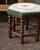 Mid-Century Modern Scandinavian Beech Bobbin Stool — 1950s For Sale - Image 3 of 5