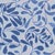 Contemporary Wallflower Vines Wallpaper by Susan Hable in Blues For Sale - Image 3 of 3