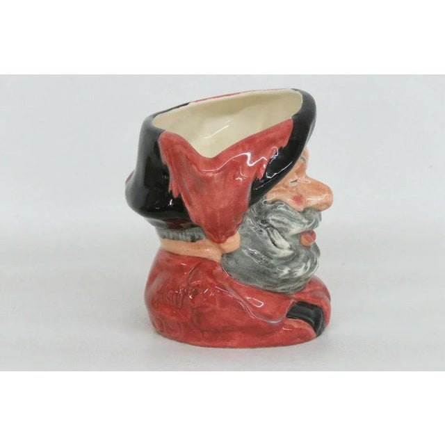 Royal Doulton Falstaff D6385 English Small Porcelain Character Mug For Sale - Image 10 of 11