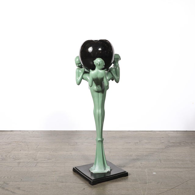 Art Deco Three Graces Smoker's Stand by Frankart For Sale - Image 17 of 18