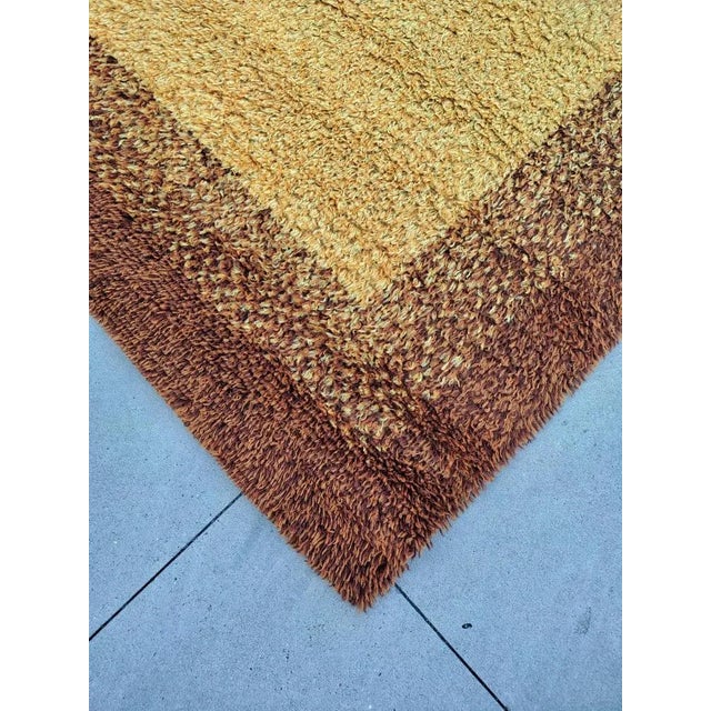 Mid-Century Modern Hand Tufted Wool Rug by Rug from Siegel