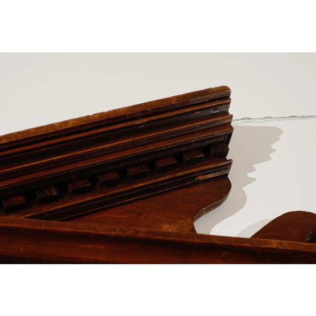 Wood Mid 19th Century Georgian Door Pediment For Sale - Image 7 of 8