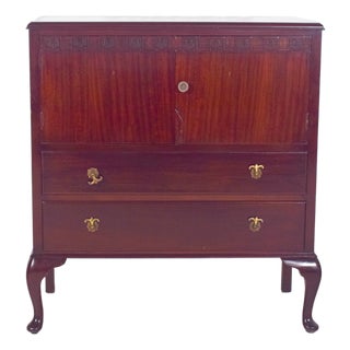 Portuguese Queen Anne Style Cabinet, 1970 For Sale