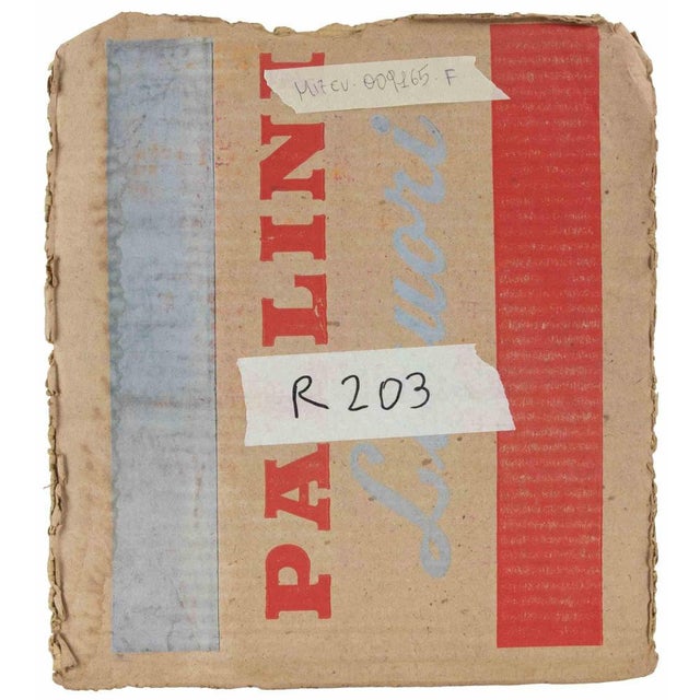 Sirio Pellegrini, Nude, Mixed Media, 1960s For Sale - Image 4 of 5