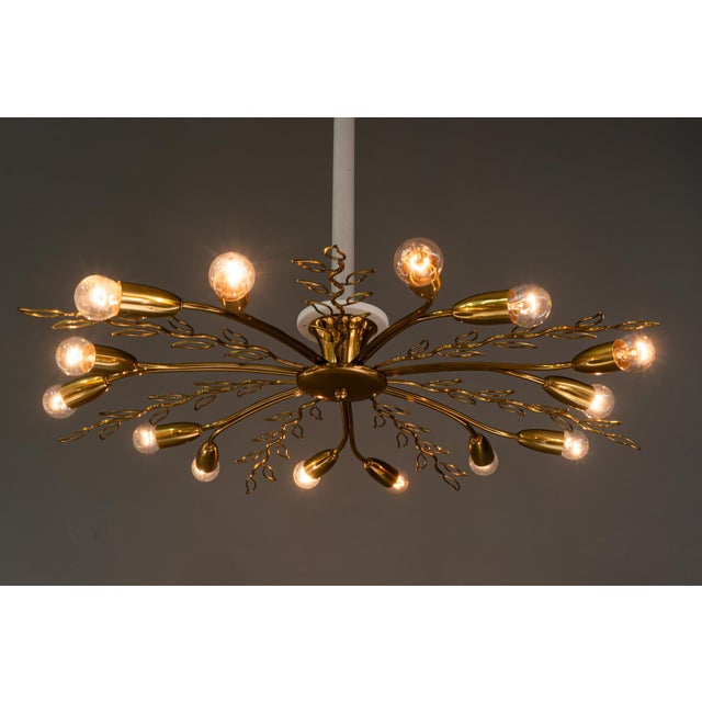 Ceiling Lamp from Rupert Nikoll, Vienna, 1960s For Sale - Image 14 of 18