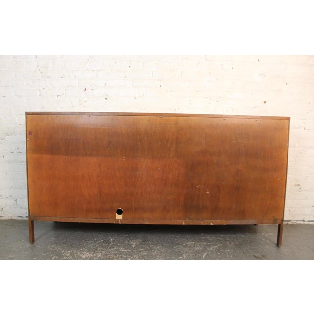 Paul McCobb for Calvin 'Linear' Mid 20th Century Walnut Sideboard For Sale - Image 9 of 17