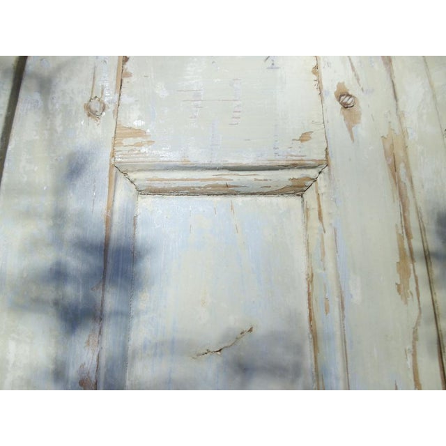 Vintage French Wooden Shutters, 1920s, Set of 2 For Sale - Image 12 of 18