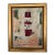 Original Abstract Painting in Antique Gilt Frame by Shannon Weir For Sale