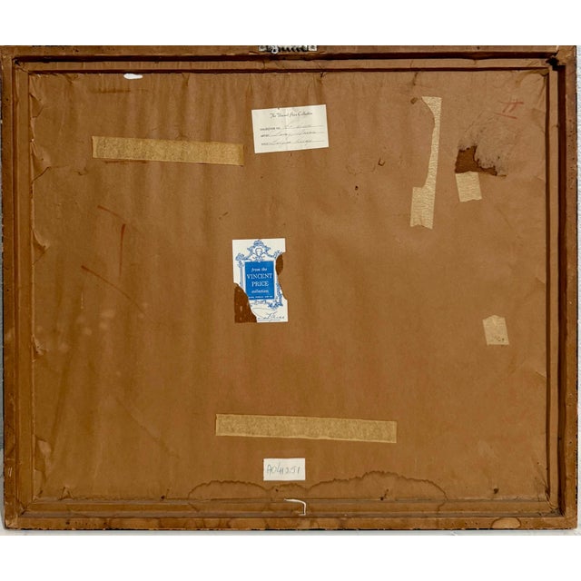 Donald Roy Purdy, Modernist Oil Painting Donald Roy Purdy Village on a Hillside Fauvist Colors For Sale In Miami - Image 6 of 11