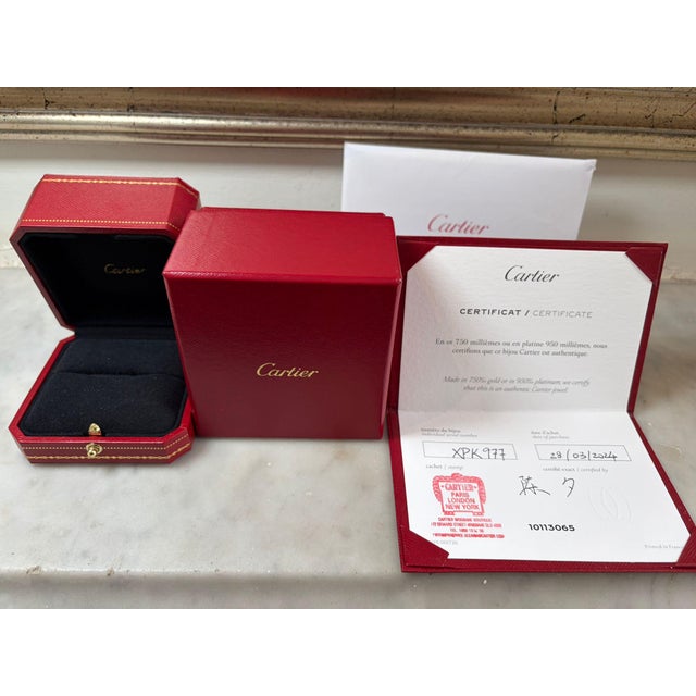 Cartier 18ct Yellow Gold Love Ring Classic Model 6.62g, Size 9 For Sale - Image 6 of 9