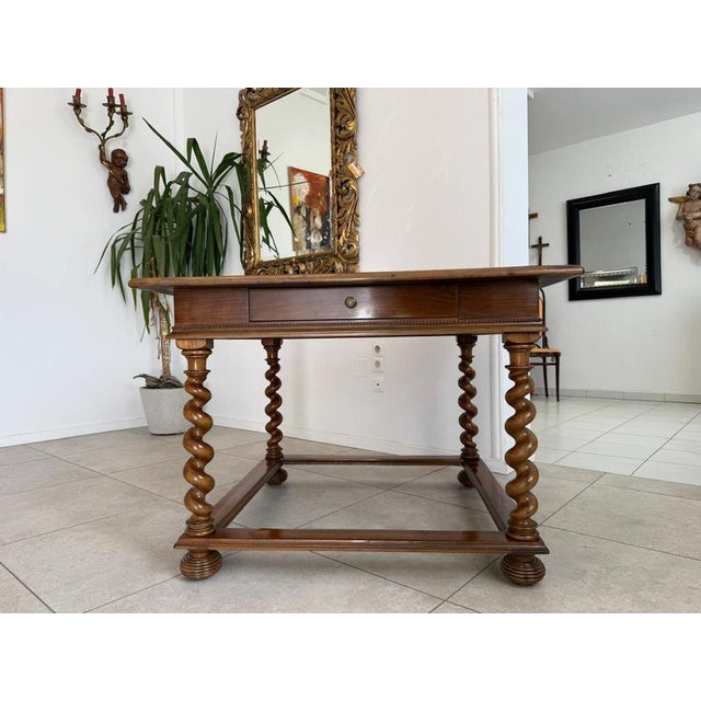 Antique Baroque Refectory Dining Table For Sale - Image 5 of 18