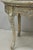 Vintage French Renaissance Walnut Gray Distress Painted Cherub Coffee Table For Sale - Image 11 of 18