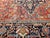 Antique Heriz Karajah Rug, Hand-Knotted Wool, Geometric Pattern, Brick-Red & Navy, 11x18 For Sale - Image 9 of 10