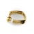 Metal Vintage 18k Gold Frank Gehry Torque Hoop Earrings for Tiffany & Co, Pair For Sale - Image 7 of 10