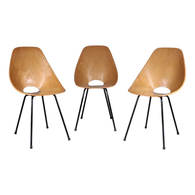 Vintage Chairs by Vittorio Nobili, Set of 3 For Sale