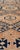 Tribal Medallion Design Vintage Turkish Runner in Orange and Navy Blue For Sale In Atlanta - Image 6 of 12