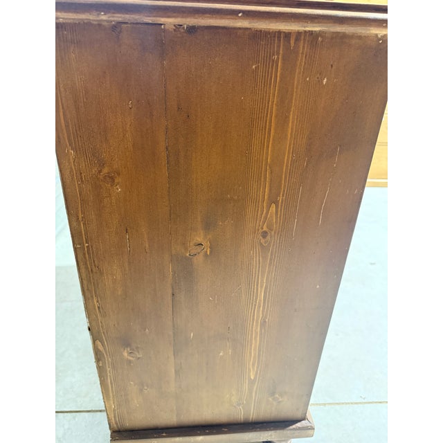 Antique Pine Three Drawers - Chest of Drawers From England For Sale - Image 11 of 18