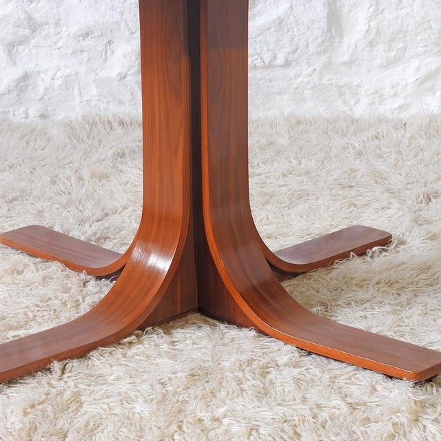 Wood Mid-Century Walnut Dining Table, 1960s For Sale - Image 7 of 17