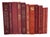Curated Vintage Maroon & Crimson Hardcover Decorative Book Bundle - Set of 15 For Sale - Image 4 of 4