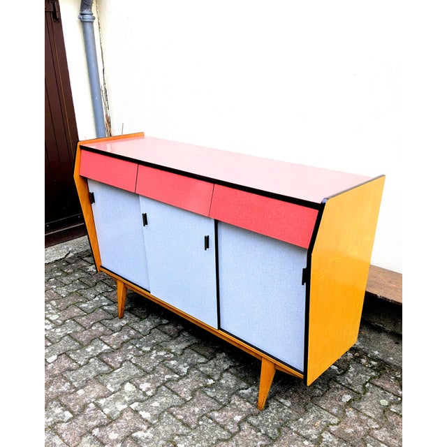 Wood and Formica Sideboard, 1970s For Sale - Image 9 of 12