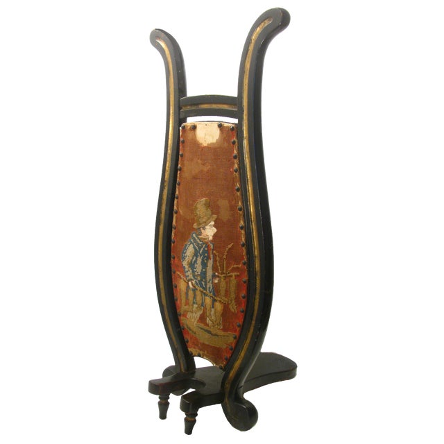 Rare example of 19thC English Victorian era standing boot jacks. Fabricated in the Aesthetic Movement style, consisting of...