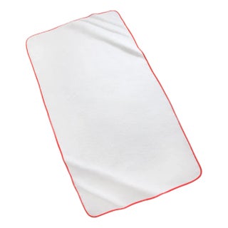 Ducap Pool Towel, White/Orange For Sale