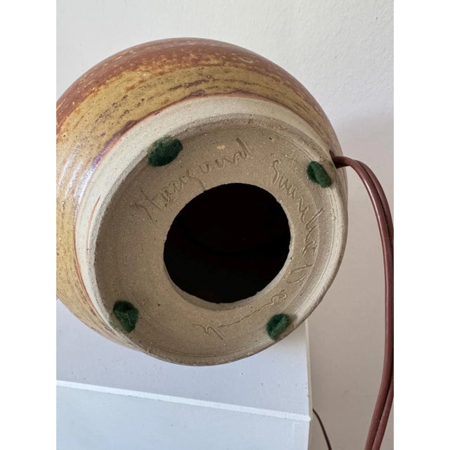 Nis Stougaard Stoneware Table Lamp For Sale - Image 9 of 10