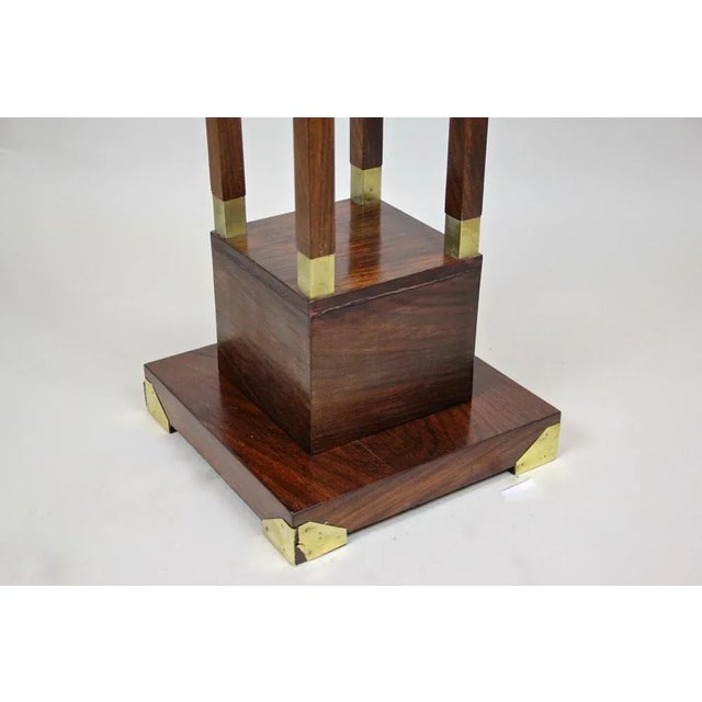 Austrian Art Nouveau Palisander Pedestal, 1900 For Sale - Image 5 of 15