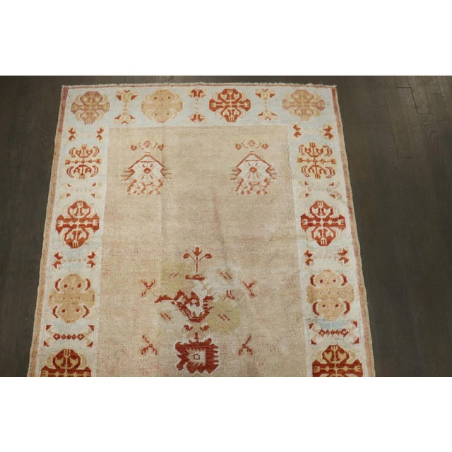 Brown Turkish Mudjur Antique Rug - 3'4" x 5'7" For Sale - Image 8 of 8