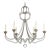 Niemann Weeks Danieli Chandelier (Large - 38") For Sale
