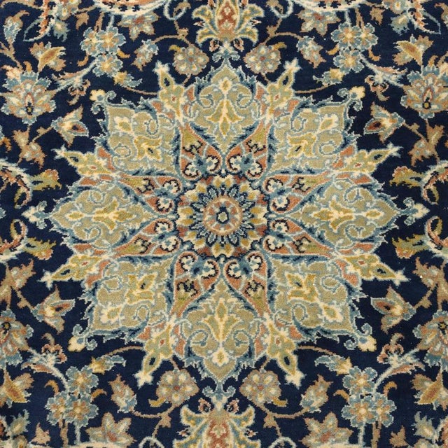 Middle Eastern Nain Rug in Wool For Sale - Image 4 of 9