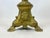 Baroque Large French Brass Altar Candlestick, 1920s For Sale - Image 3 of 13