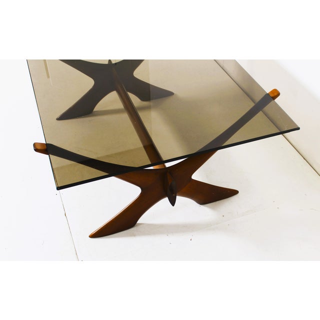 Maroon Condor Coffee Table by Fredrik Schriever Abeln For Sale - Image 8 of 10