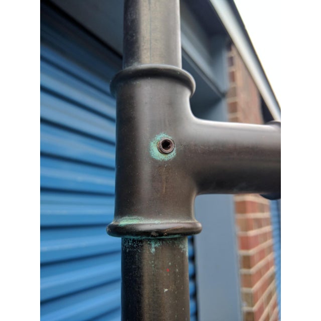 Steampunk Bronze Garment Racks A Pair Chairish