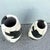 Postmodern Postmodern Abstract Tessellated Stone Vases - Set of 2 For Sale - Image 3 of 6