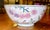 Chinoiserie 1950s 8" Hand‑Painted Macau Rose Porcelain Bowl — Chinoiserie Floral For Sale - Image 3 of 7