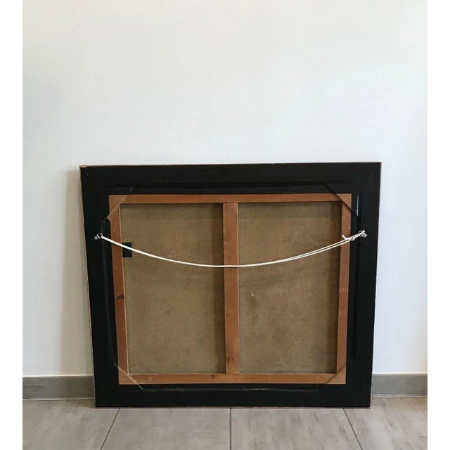 Brown Joseph G. Muller, Castle View, Oil on Canvas For Sale - Image 8 of 9