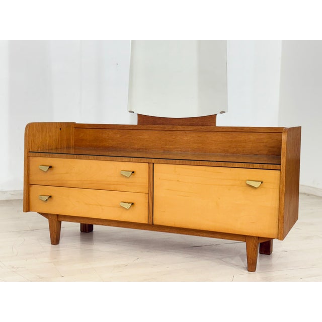 Brown Vintage Chest of Drawers For Sale - Image 8 of 13